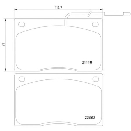 Pagid Brakes Disc Brake Pad, 355005931 355005931